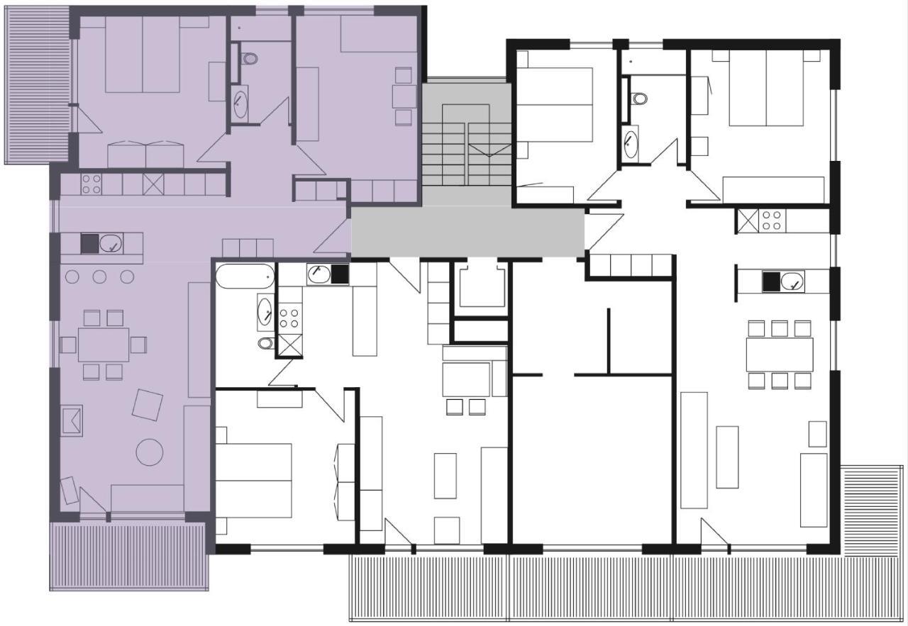 Myzermatt Monazit Apartman Szoba fotó